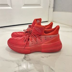 Dame 3 Adidas Red “Roots” size 9
